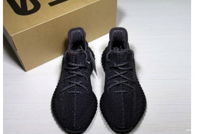 BLACK MENS 350 FU9006 ADIDAS BOOST YEEZY V2 1027